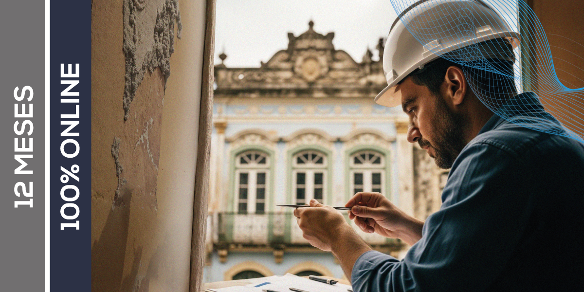 PÓS-GRADUAÇÃO - ESPECIALIZAÇÃO EM PRESERVACÃO E RESTAURO DO PATRIMÔNIO HISTÓRICO COM BIM E IA - ONLINE