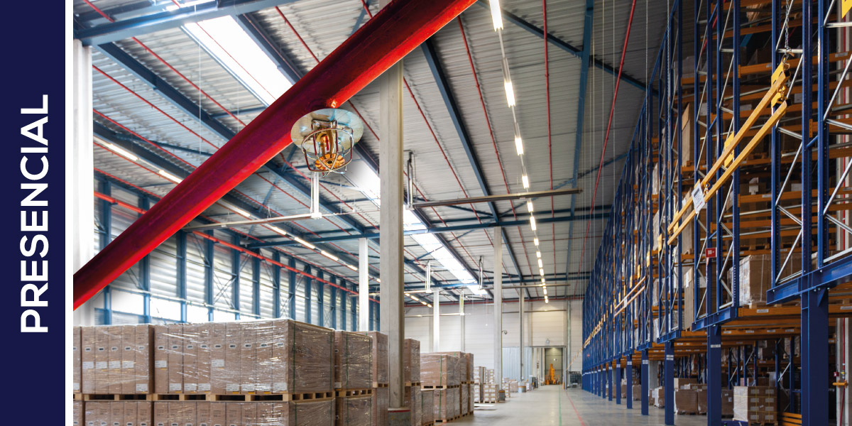 CURSO DE SISTEMA DE SPRINKLERS PARA ÁREAS DE DEPÓSITOS E SUPERMERCADOS ATACADISTAS - PRESENCIAL