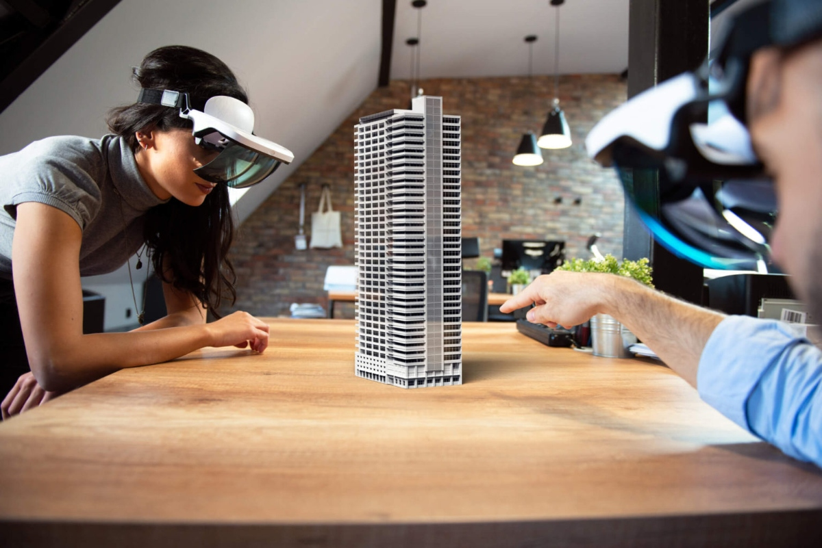 Realidade Virtual e Aumentada na Engenharia e Arquitetura: A Revolução do BIM